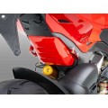 DBK Special Parts (Ducabike) Passenger Rearset / Foot peg Blanking Plate Set / Racing Tie Down Hooks for Ducati Panigale / Streetfighter V4 DBK Special Parts (Ducabike) Passenger Rearset / Foot peg Blanking Plate Set / Racing Tie Down Hooks for Ducati Panigale / Streetfighter V4